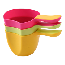 Bébé pour bébé Home Water spoons Water Ladle Children Bath Water Spoons Baby Wash Head Spoon Children Shampoo Cup Wash Cup
