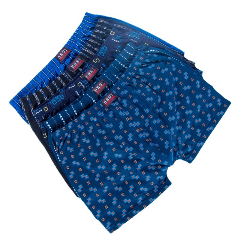 Men's underwear large size plus fertilizer to increase middle-aged and elderly underwear pajama pants boxer disposable underwear cheap special price