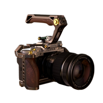 斯莫格适用于富士X-T5相机L板专用兔笼L型手柄适用富士相机握把时光机复古版XT5兔笼线夹手持套件3870