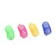 Colorful silent toy for cat self-pleasure