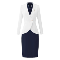 New Chinese style professional suit jacket temperament stewardess suit dress formal wear new sales office customer service work clothes