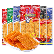 (Self-operated) 6 packs of spicy hand-shred ready-to-eat dried squid imported from Thailand.