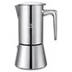 Juego de cafetera moka de acero inoxidable para uso doméstico