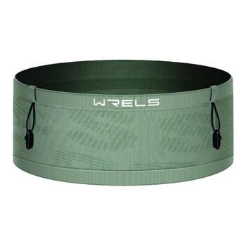 Marathon large capacity waist bag running bag knitted buckle