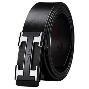 Paul light luxury cowhide men's high-end belt