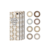 (Self-operated) candymagic cosmetic contact lenses for women daily disposable 10 pieces * 3 boxes of natural mixed contact lenses large diameter