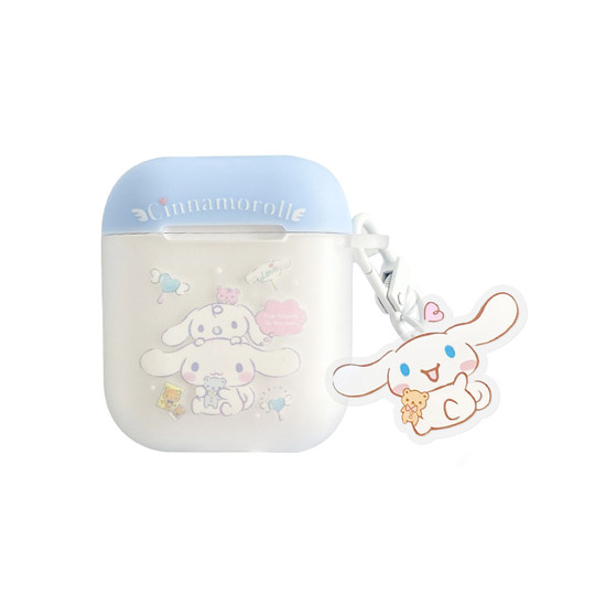 Apple earphone case transparent and cute tpu protective cover