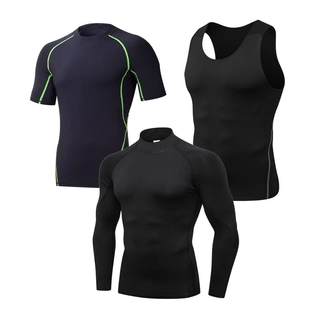 Short-sleeved long-sleeved tight-fitting elastic quick-drying vest