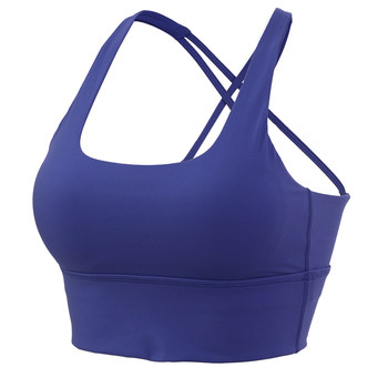 DCW sport bra women's shockproof running fixed cup fitness bra Pilates back yoga training vest bra