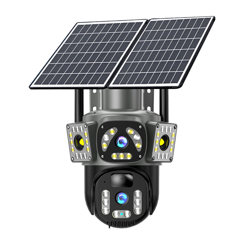 Solar surveillance camera 4G free data