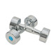 Dumbbell women's slim arm pure steel integrated Hengda