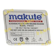 Aluminum brand custom machinery and equipment Stainless steel metal custom signs Customized UV screen printing nameplate production Corrosion plate