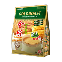 (Семейный пакет 1500 г) Семейный пакет с овсянкой Golden Original Flavor 50 маленьких упаковок овсяных хлопьев быстрого приготовления сытных снеков для завтрака