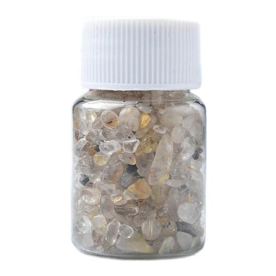 七彩琉璃碎石消磁石化妆盒铺底鱼缸花盆造景小颗粒造景石彩石包邮