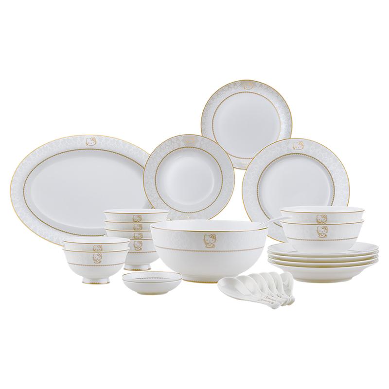HelloKitty dish set household high-end