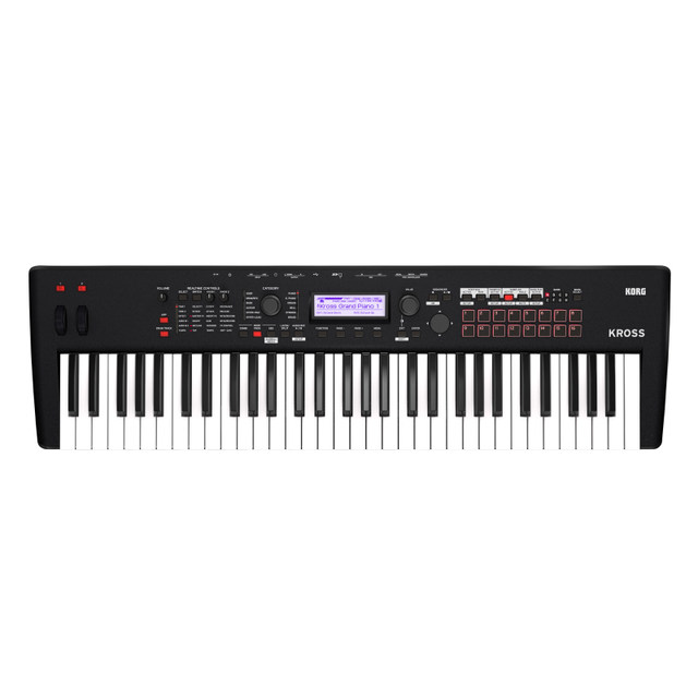 KORGKROSS2 performance arrangement synthesizer