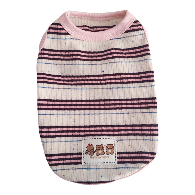 Pet clothes spring and summer ins cat clothes cat and dog clothes teddy bear home thin cotton breathable vest