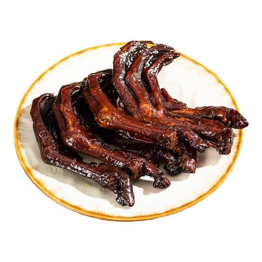 Qianjiaxiang patas de pato estofadas 500g al vacío envasadas individualmente