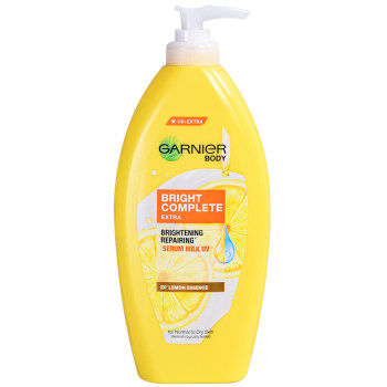 Garnier Body Lotion 377 Whitening Garnier Thai Version Lemon VC Vitamin C Niacinamide ຄວາມຊຸ່ມຊື່ນໃນລະດູໃບໄມ້ປົ່ງແລະລະດູຫນາວ