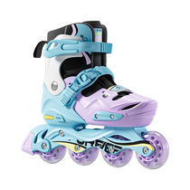 Permanent roller skates childrens skates girls boys roller skating beginners adults 6 to 12 years old roller skates for girls
