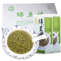 Real mung bean soup can 360g*24 cans summer heat-relieving and thirst-quenching instant porridge mung bean soup drink summer drink
