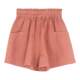 Big Ear Elephant Girls Pocket Shorts Summer Style New Girls Pants Casual and Versatile Solid Colors