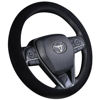 Winter plush warm steering wheel cover super warm for hands