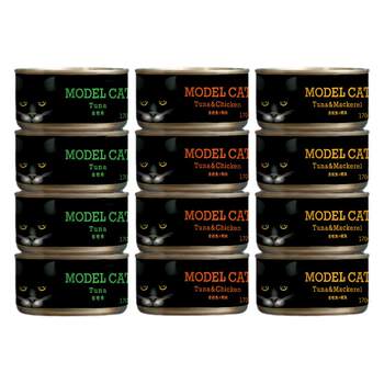 McFoody Cat Snacks Wet Food White Meat Canned Nutritional Hydrating Goat Milk Powder Fresh Meat Special for Adults and Young Pets 85g