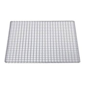 Extra coarse stainless steel mesh barbecue net guaranteed not to rust