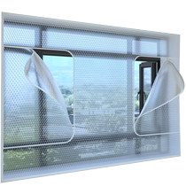 Customized window anti-mosquito screens self-installed window screens self-adhesive home invisible Velcro punch-free sand curtains