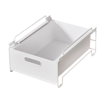 Cabinet desktop pull-out storage rack multi-layer drawer type