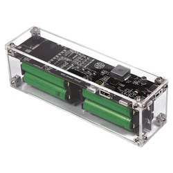 양방향 빠른 충전 100W 고전력 파워 뱅크 슈퍼 모바일 파워 하우징 DIY 키트 플래시 충전 대기업