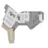 Hotel decoration design renderings E-sports apartment floor plan layout construction drawings circuit elevation section