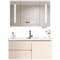 Oaks 1566 bathroom cabinet sweeping robot washbasin cabinet combination washbasin cabinet ceramic integrated basin bathroom