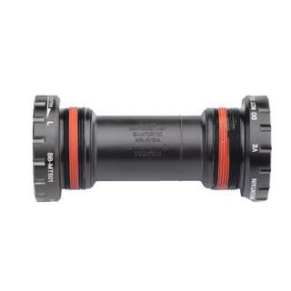 Eje de pedalier shimano para bicicletas de montaña y de carretera con ajuste a presión roscado