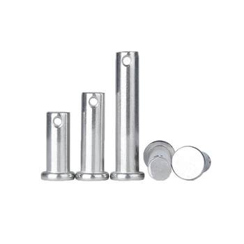 Galvanized GB882 pin positioning pin T-type flat head with hole cylindrical pin B-type pin 5M8M10M12M20M30