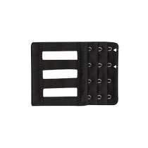 Extra long elastic extension buckle bra fish wire extension buckle underwear back buckle womens bra adjustment buckle large three-row buckle