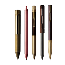 (Self-operated) Japan Stationery Awards SAKURA Sakura brass pen craft lab 001 gel ink retro ballpoint pen metallic color high-end mens business office 0 5 signature pen