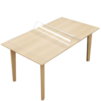 Desktop soft glass translucent waterproof and scald-proof tea table mat Desktop soft glass translucent waterproof and scald-proof tea table mat