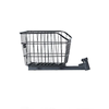 Student schoolbag quick release rear basket