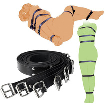 Sexy Women Leather SM Bondage Belt Fetish Restraints Adjusta