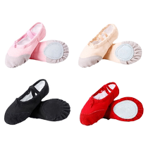 Dance cat claw shoes soft sole modern dance ballet shoes children adult figure yoga shoes student grade examination canvas shoes