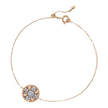 Chow sang sang round diamond dazzling bracelet bracelet