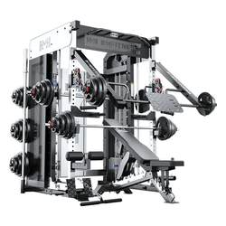 Smith machine fitness equipment household gantry multi-functional comprehensive trainer commercial squat bench press equipment