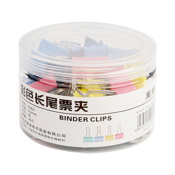 Extra large color long tail clip