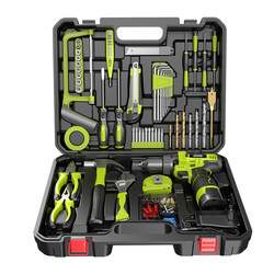 Tool Box Set for Home Use, Multifunctional Hardware, Electrician, Carpenter, Car Repair, Electric Drill, Power Tool Box Complete Set