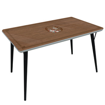 Guofeng pvc transparent printed dining table mat oil-proof and non-washing and heat-insulated household coffee table waterproof and dustproof soft glass tablecloth Guofeng pvc transparent printed dining table mat oil-proof and non-washing and heat-insulated household coffee table waterproof and dustproof soft glass tablecloth