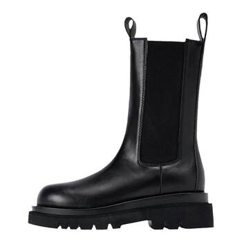 Mona chelsea boots 2026 autumn new british chimney short boots mid-calf thick-soled martin boots women's spring and autumn single boots