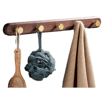 Solid wood hooks into the door meter box hanging coat hangers wall hooks behind the door wall hanging hooks entrance row hooks