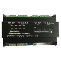 Single color light strip dimmer module 12V24VLED light strip rail type light strip dimmer RS485 bus